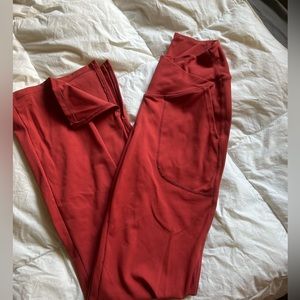 Halara High Waisted Crossover Flare Yoga pants